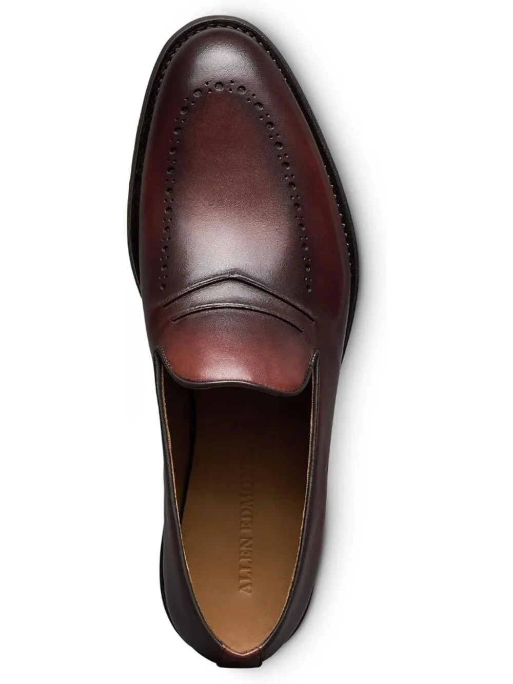 Men's Brown Imported Rubber Leather Dover Business Casual Shoes